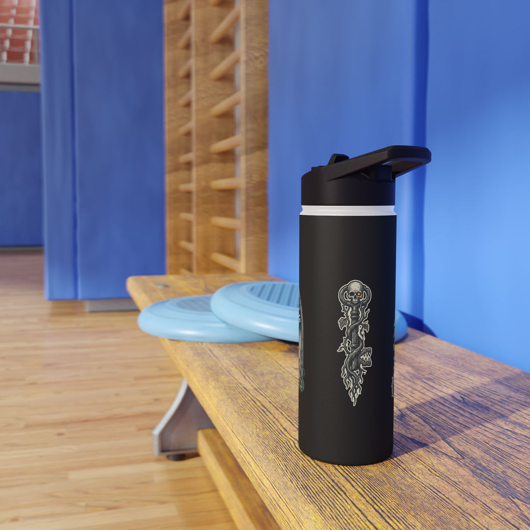 "The Haunted Tour" Stainless Steel Water Bottle, Standard Lid