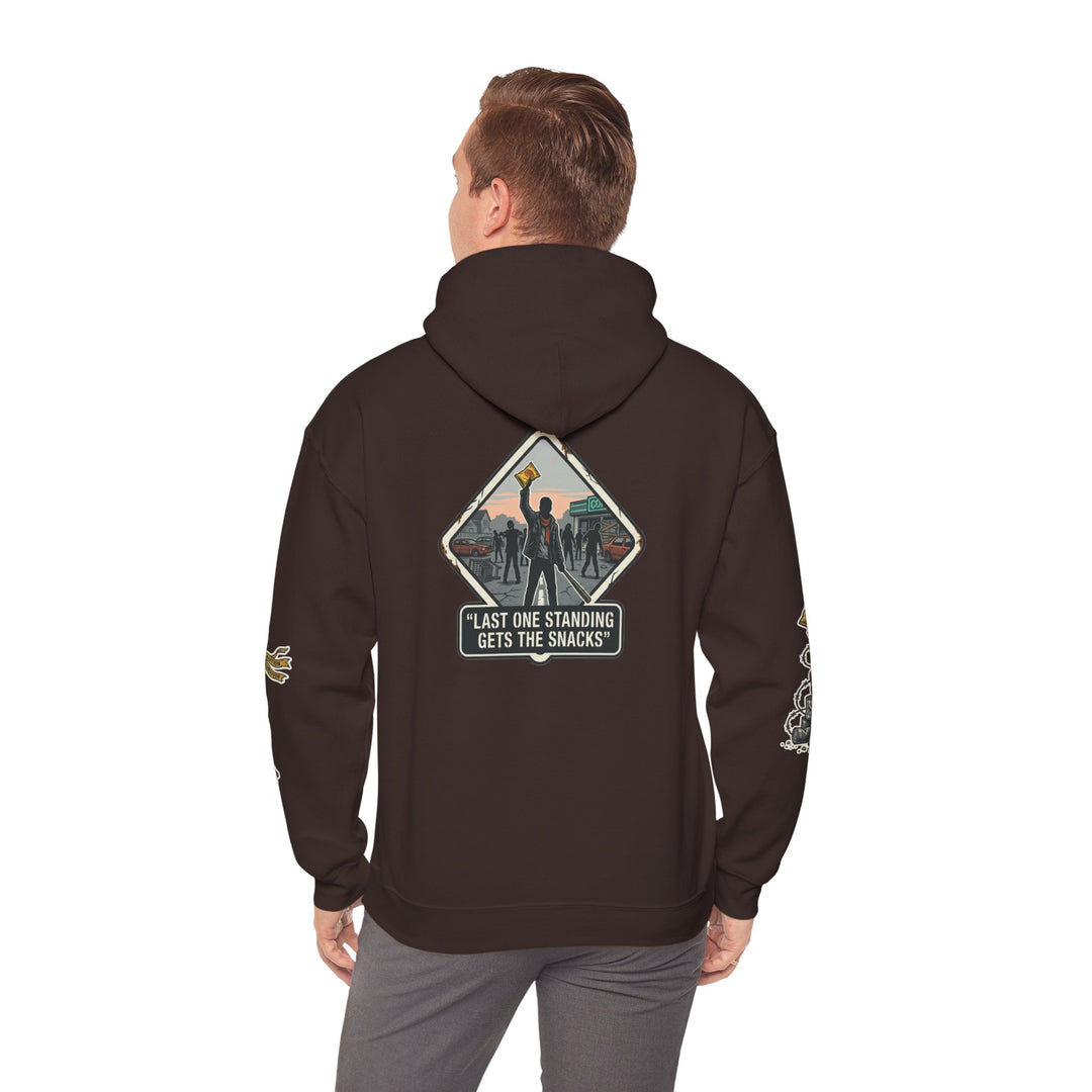 "Last One Standing Gets the Snacks" Unisex Hoodie