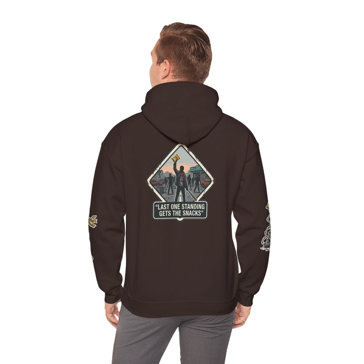 "Last One Standing Gets the Snacks" Unisex Hoodie
