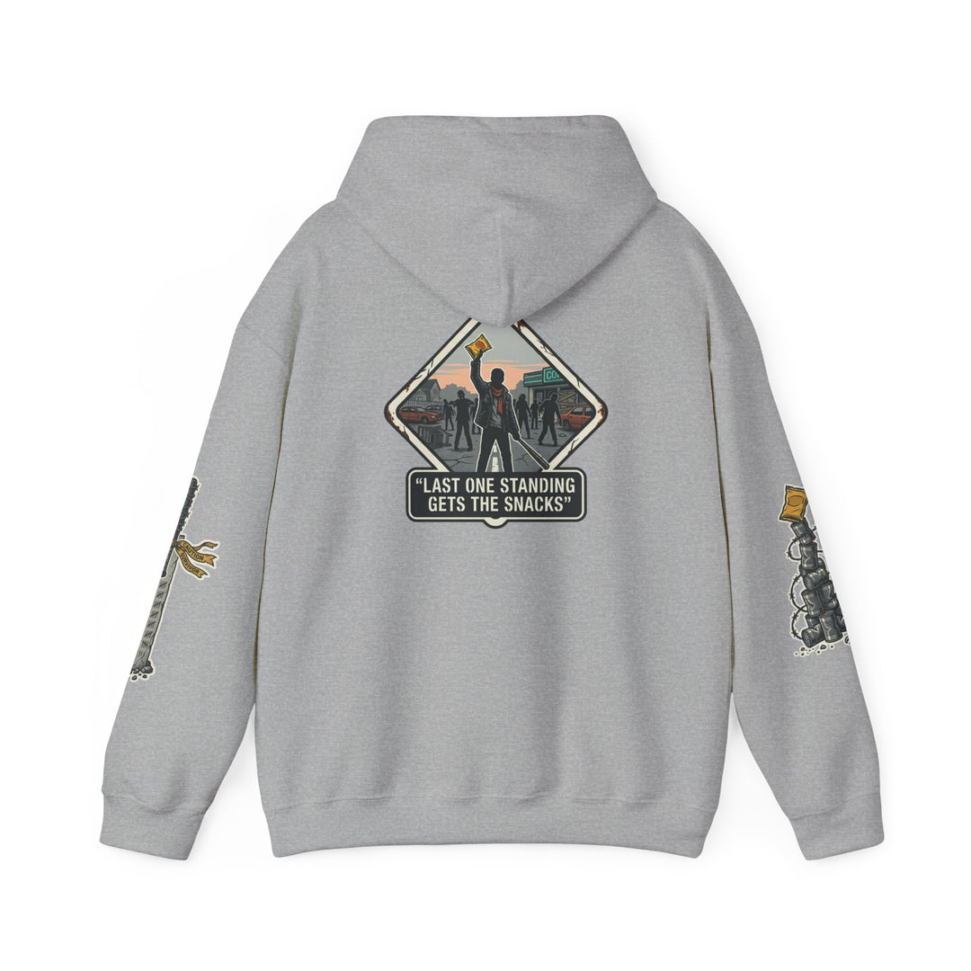 "Last One Standing Gets the Snacks" Unisex Hoodie