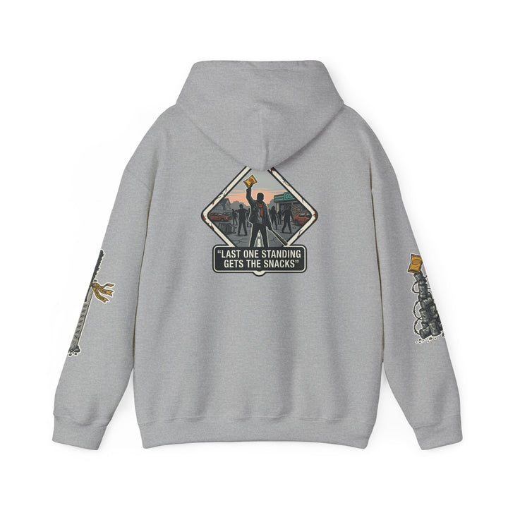 "Last One Standing Gets the Snacks" Unisex Hoodie