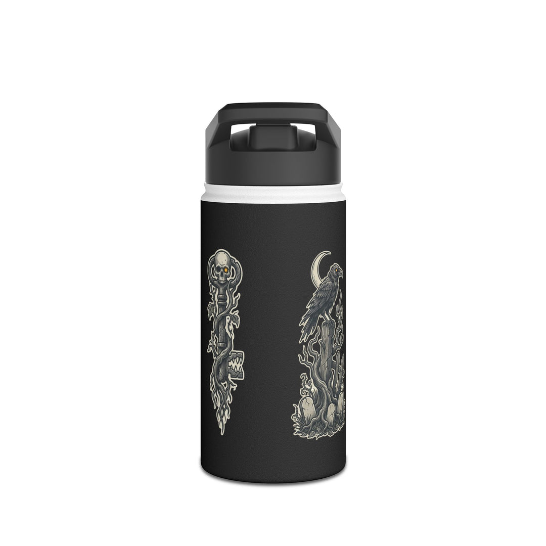 "The Haunted Tour" Stainless Steel Water Bottle, Standard Lid