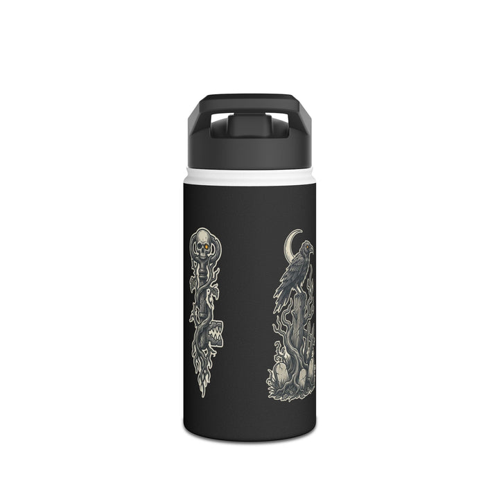 "The Haunted Tour" Stainless Steel Water Bottle, Standard Lid