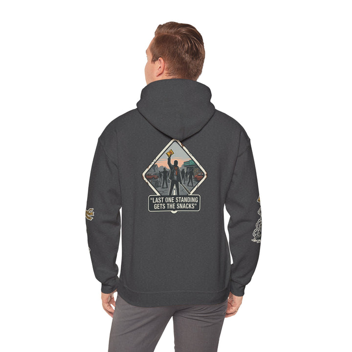 "Last One Standing Gets the Snacks" Unisex Hoodie