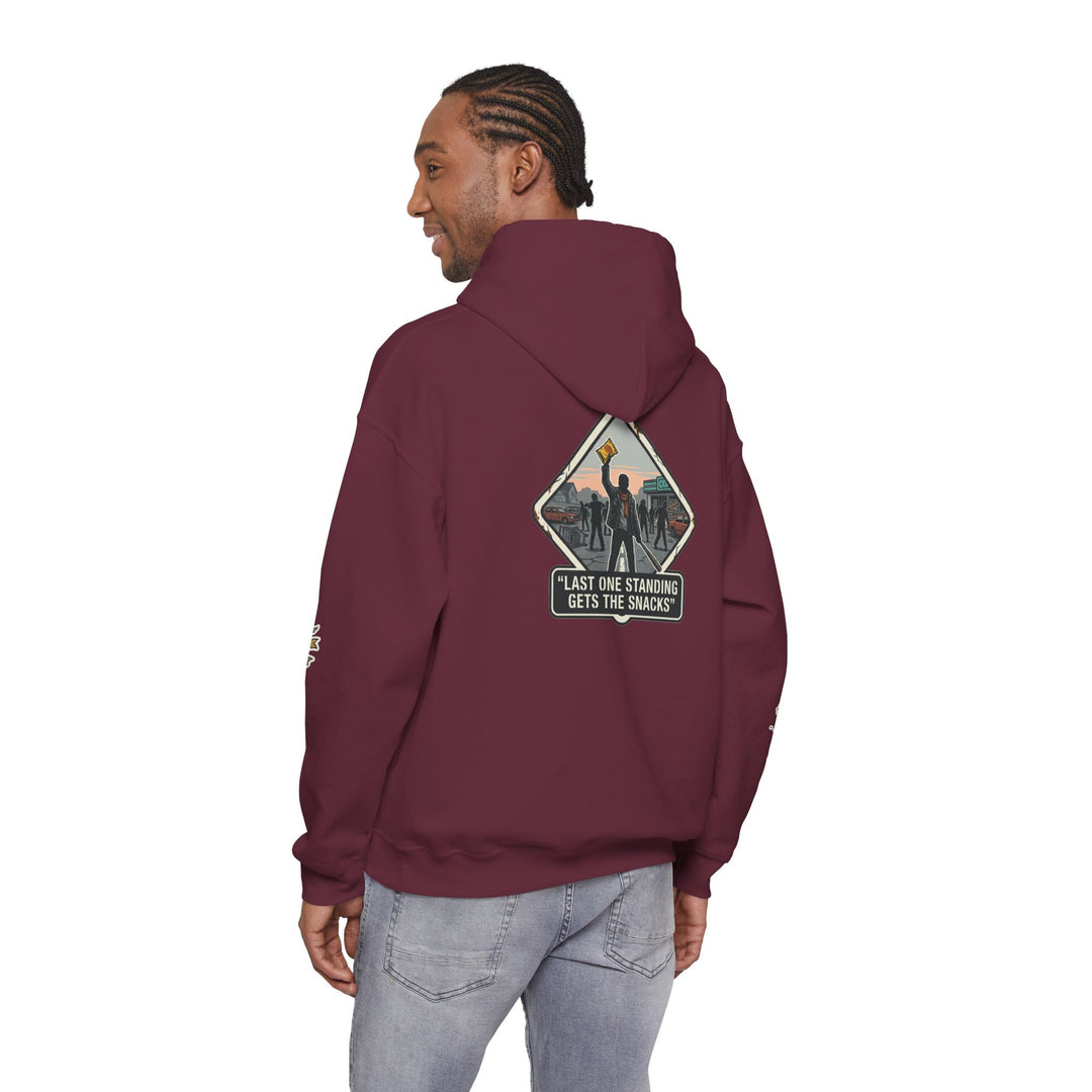 "Last One Standing Gets the Snacks" Unisex Hoodie