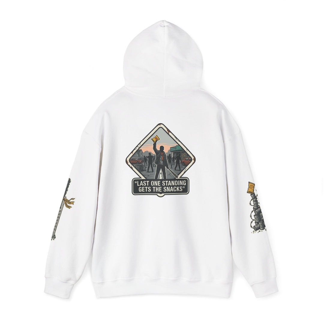 "Last One Standing Gets the Snacks" Unisex Hoodie