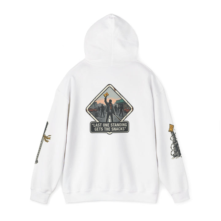 "Last One Standing Gets the Snacks" Unisex Hoodie