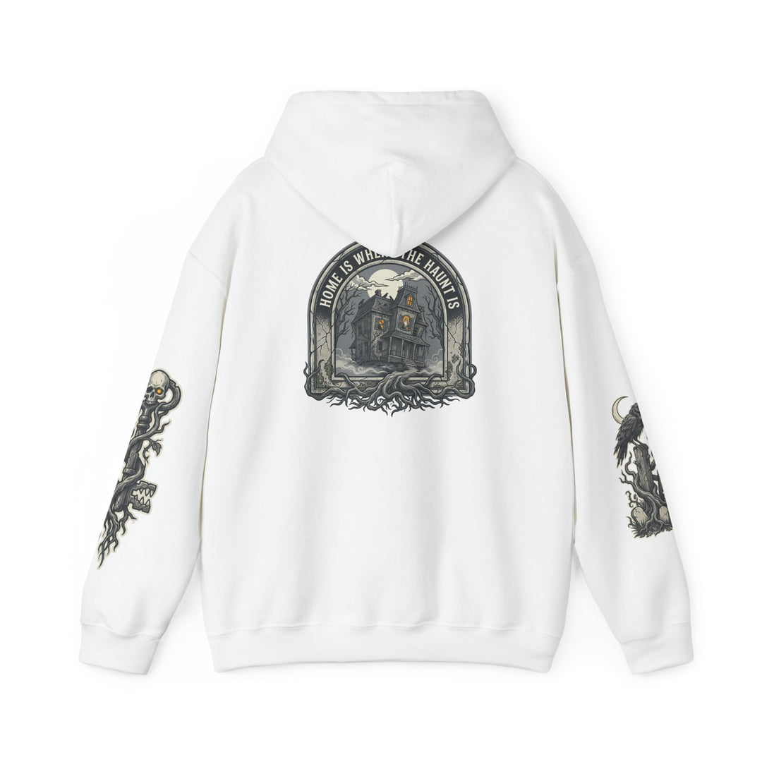 "Home Is Where the Haunt Is" Unisex Hoodie