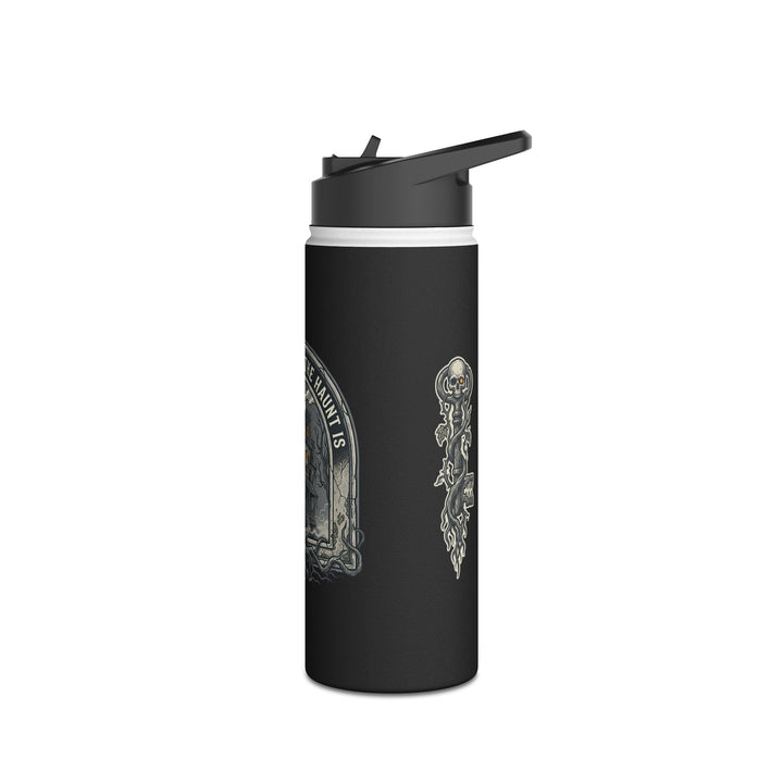 "The Haunted Tour" Stainless Steel Water Bottle, Standard Lid