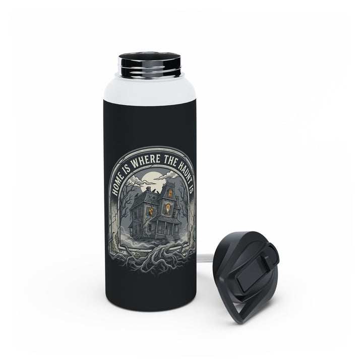 "The Haunted Tour" Stainless Steel Water Bottle, Standard Lid