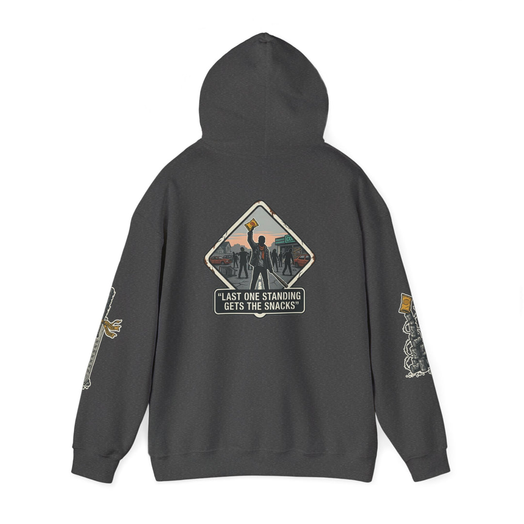 "Last One Standing Gets the Snacks" Unisex Hoodie