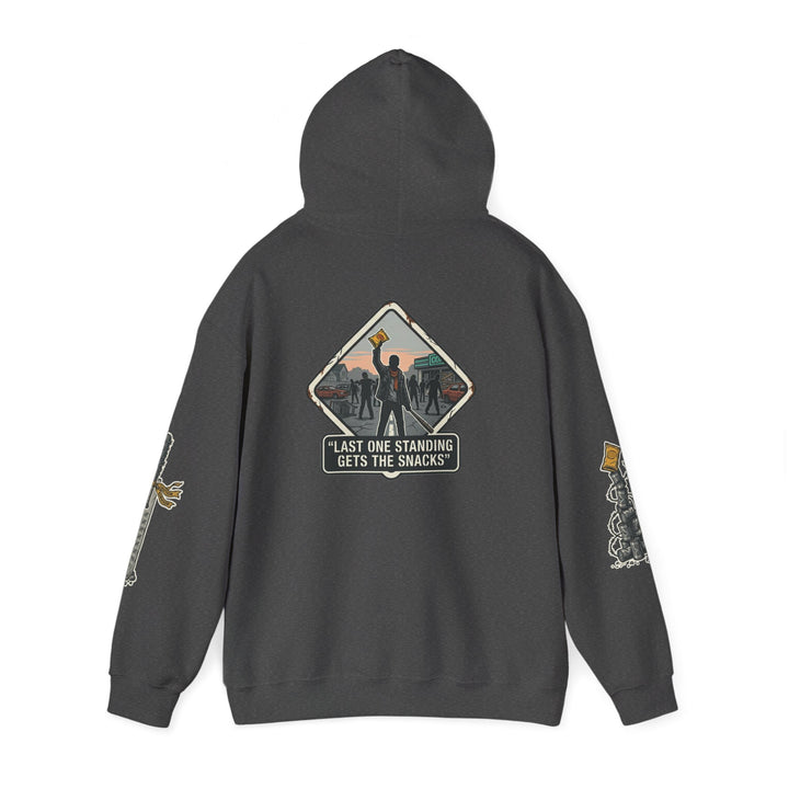 "Last One Standing Gets the Snacks" Unisex Hoodie