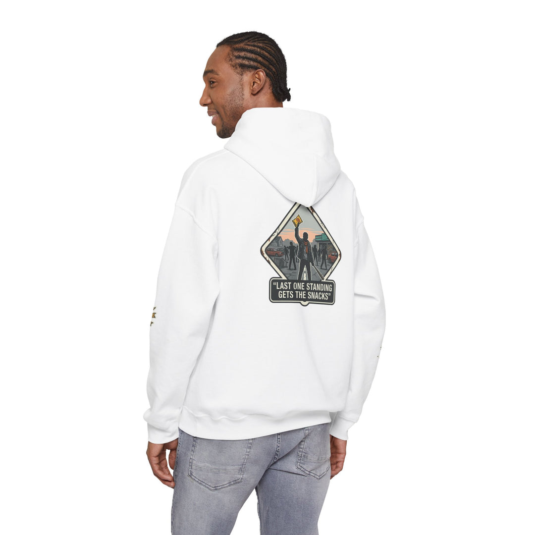 "Last One Standing Gets the Snacks" Unisex Hoodie