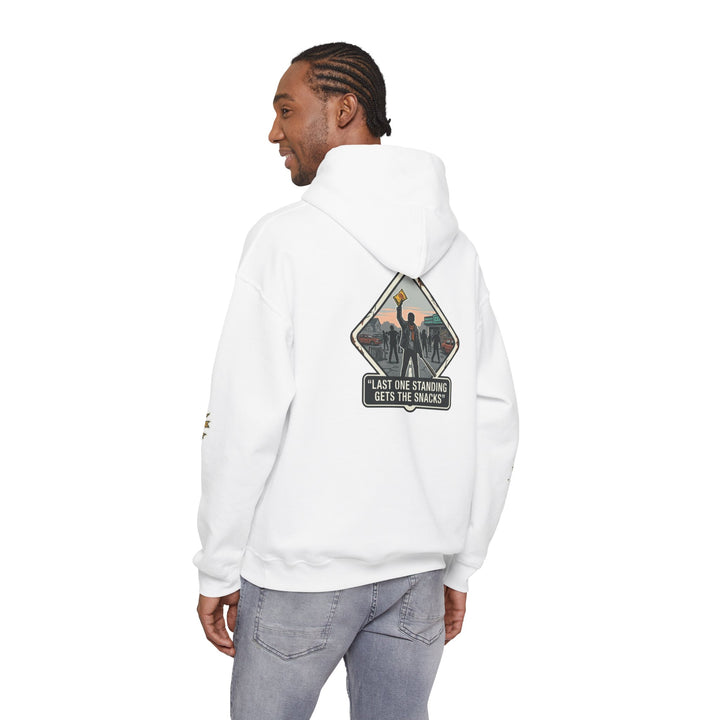 "Last One Standing Gets the Snacks" Unisex Hoodie