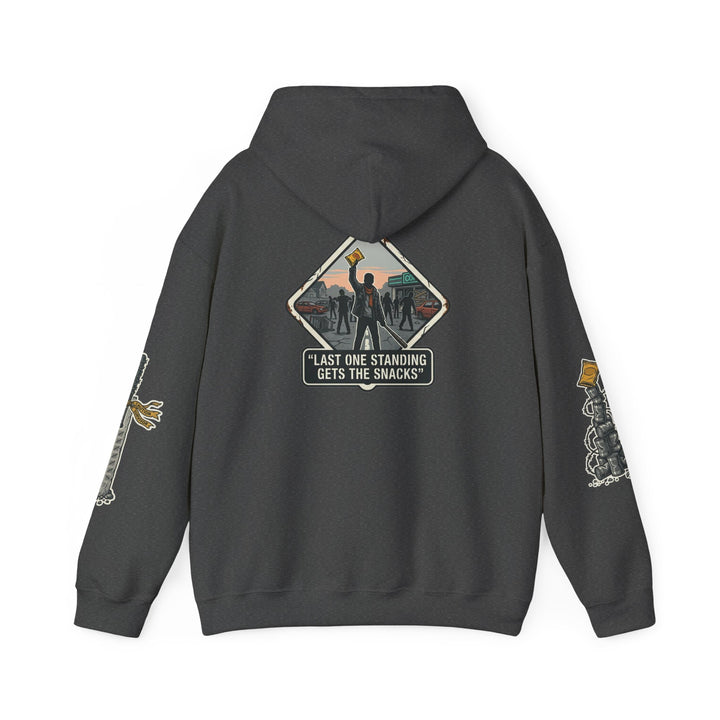 "Last One Standing Gets the Snacks" Unisex Hoodie