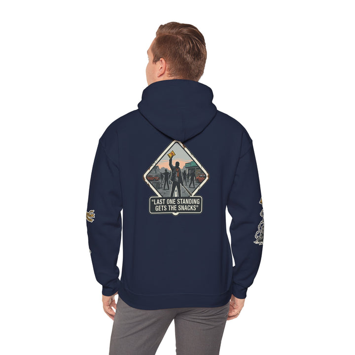 "Last One Standing Gets the Snacks" Unisex Hoodie