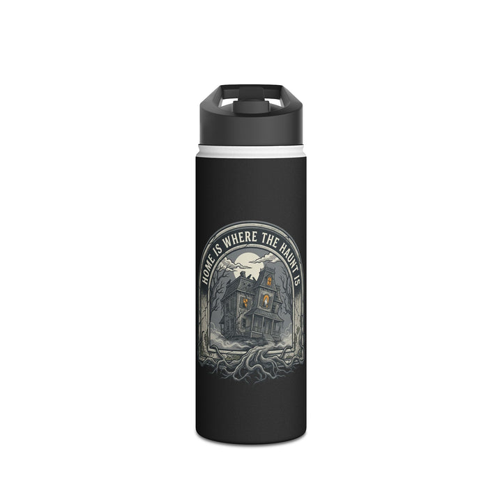 "The Haunted Tour" Stainless Steel Water Bottle, Standard Lid