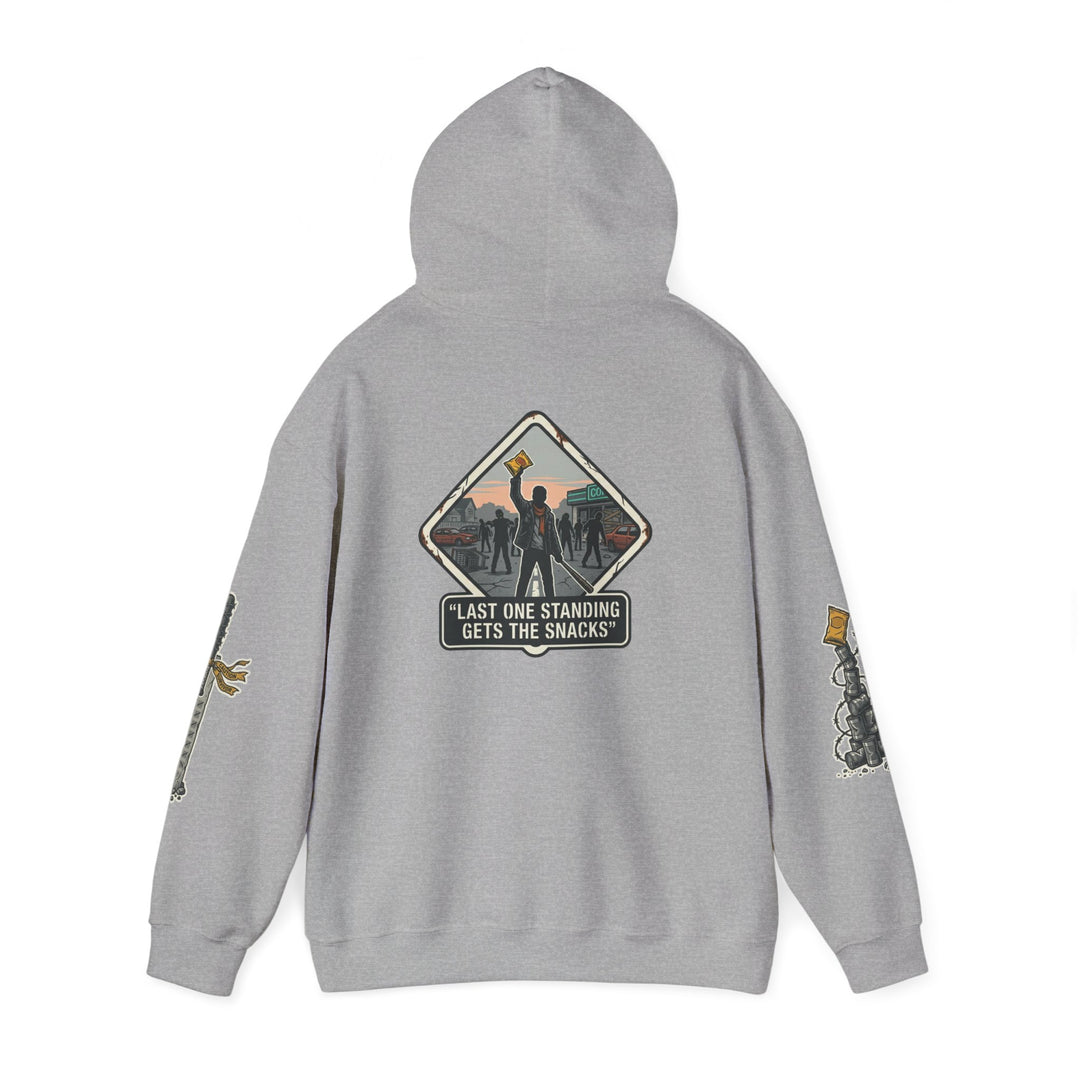 "Last One Standing Gets the Snacks" Unisex Hoodie