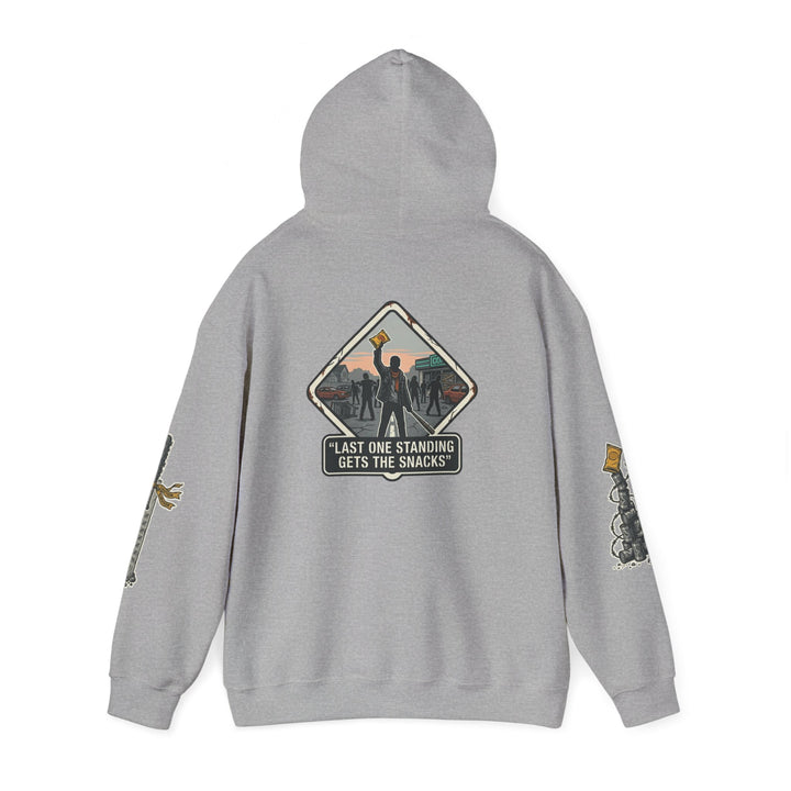"Last One Standing Gets the Snacks" Unisex Hoodie