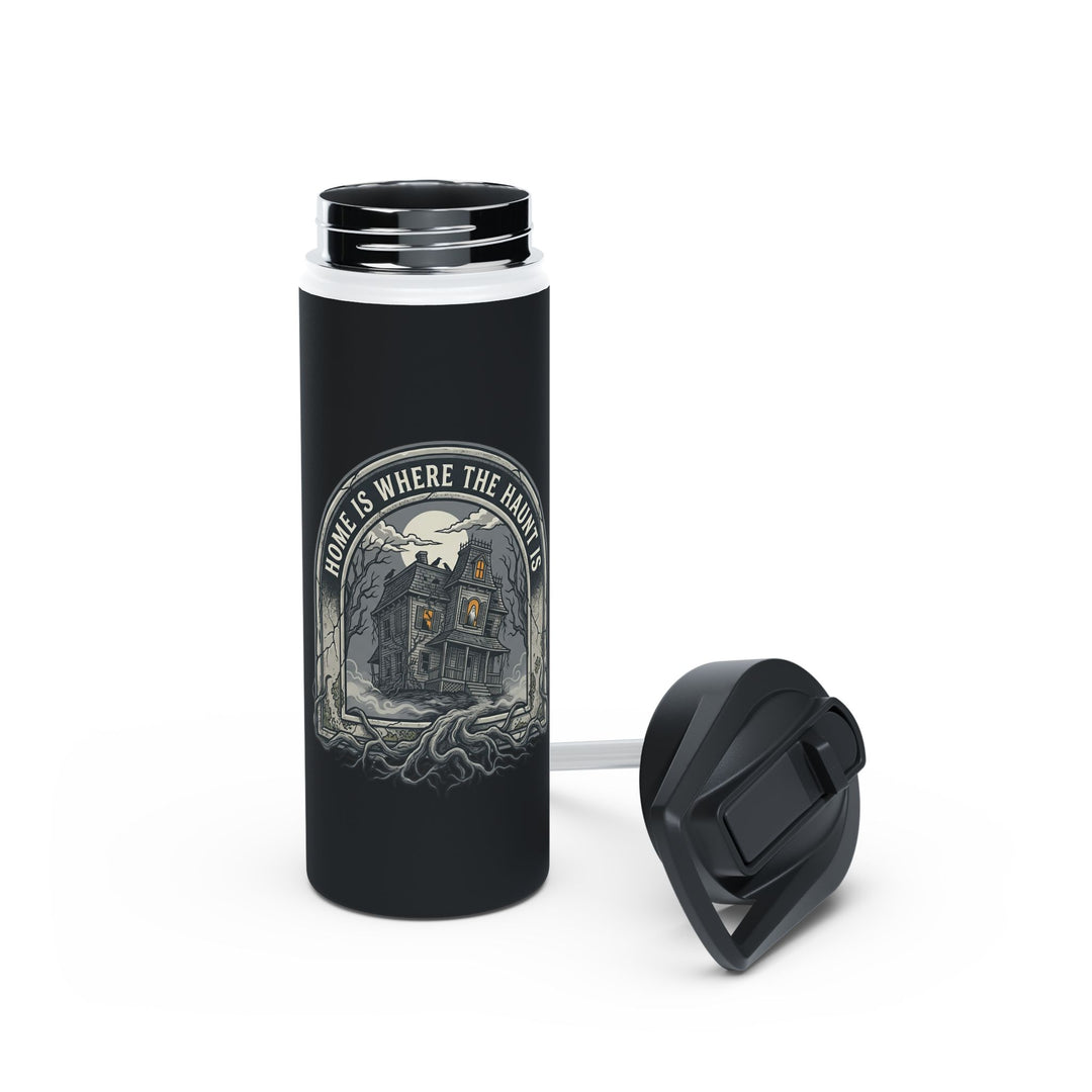 "The Haunted Tour" Stainless Steel Water Bottle, Standard Lid