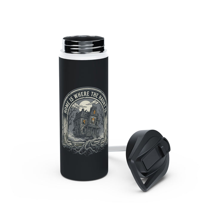 "The Haunted Tour" Stainless Steel Water Bottle, Standard Lid