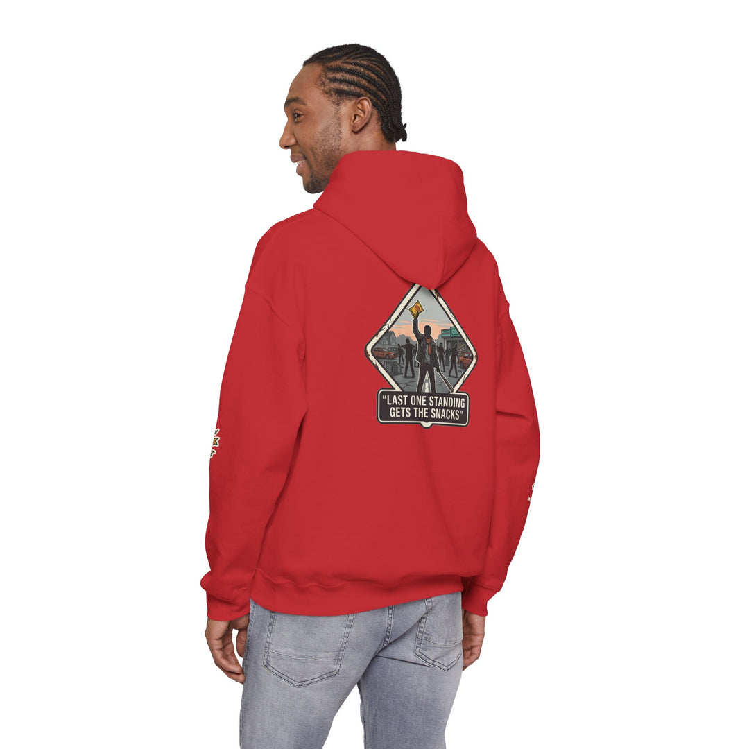 "Last One Standing Gets the Snacks" Unisex Hoodie