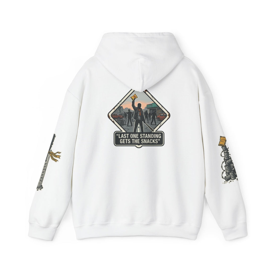"Last One Standing Gets the Snacks" Unisex Hoodie