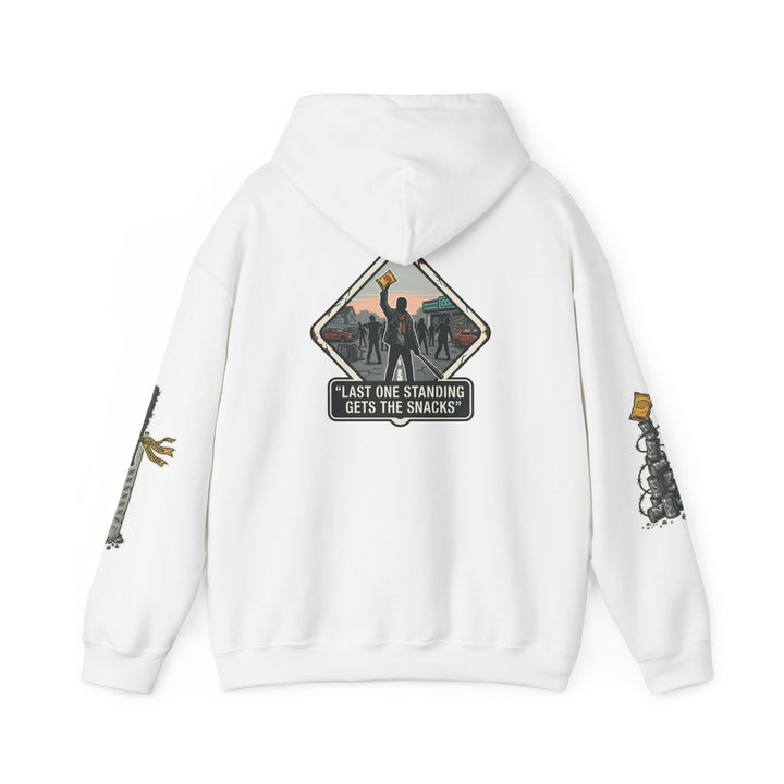 "Last One Standing Gets the Snacks" Unisex Hoodie
