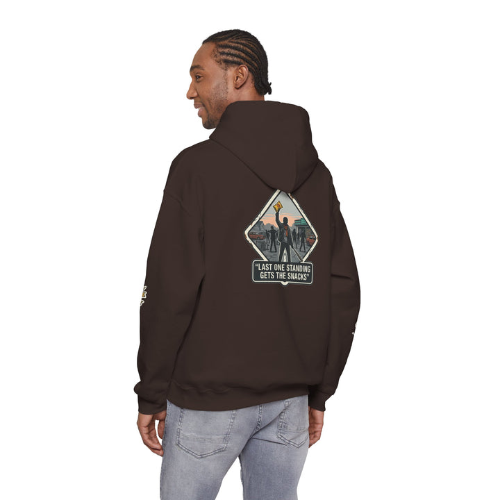 "Last One Standing Gets the Snacks" Unisex Hoodie
