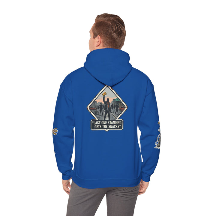 "Last One Standing Gets the Snacks" Unisex Hoodie