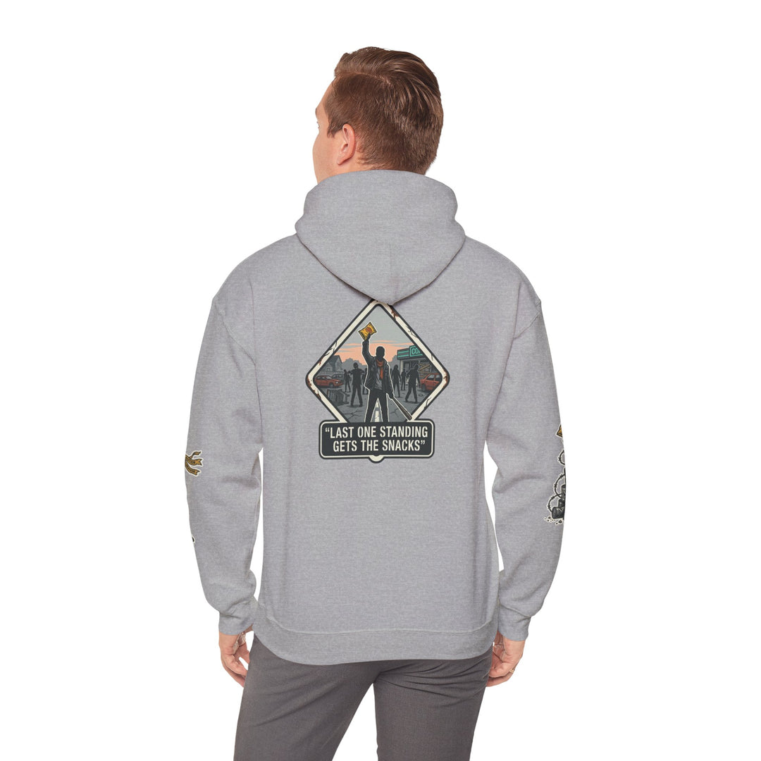 "Last One Standing Gets the Snacks" Unisex Hoodie