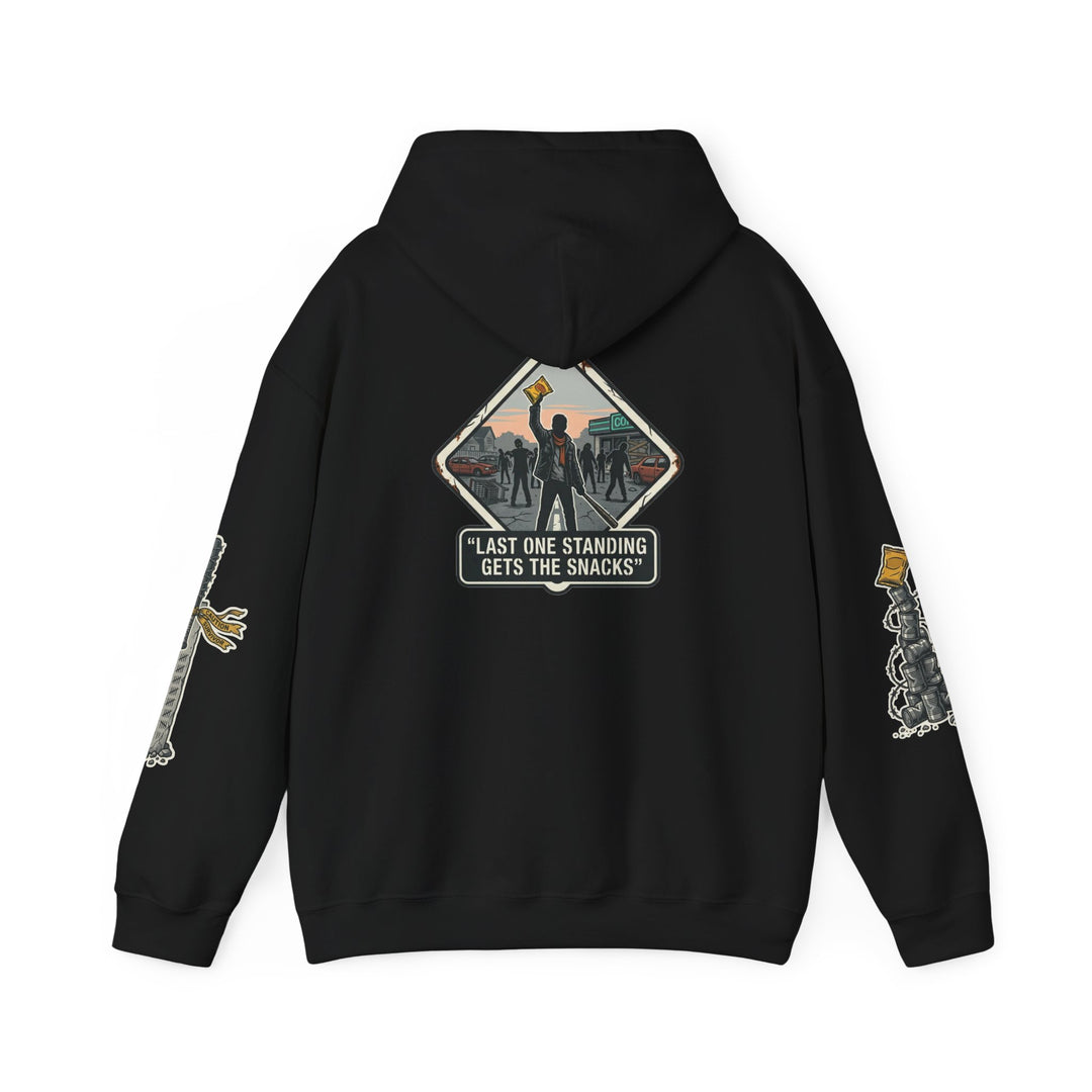 "Last One Standing Gets the Snacks" Unisex Hoodie