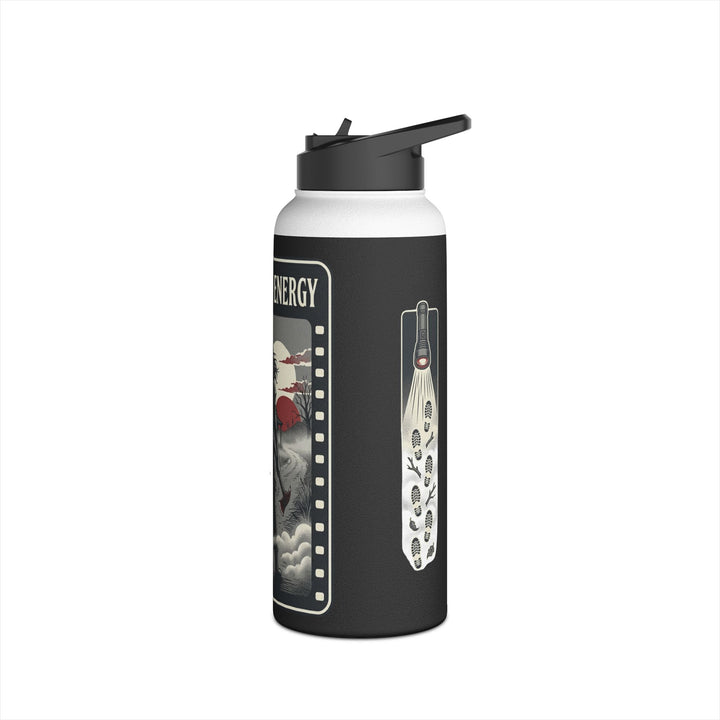 "Final Girl Energy" Stainless Steel Water Bottle, Standard Lid