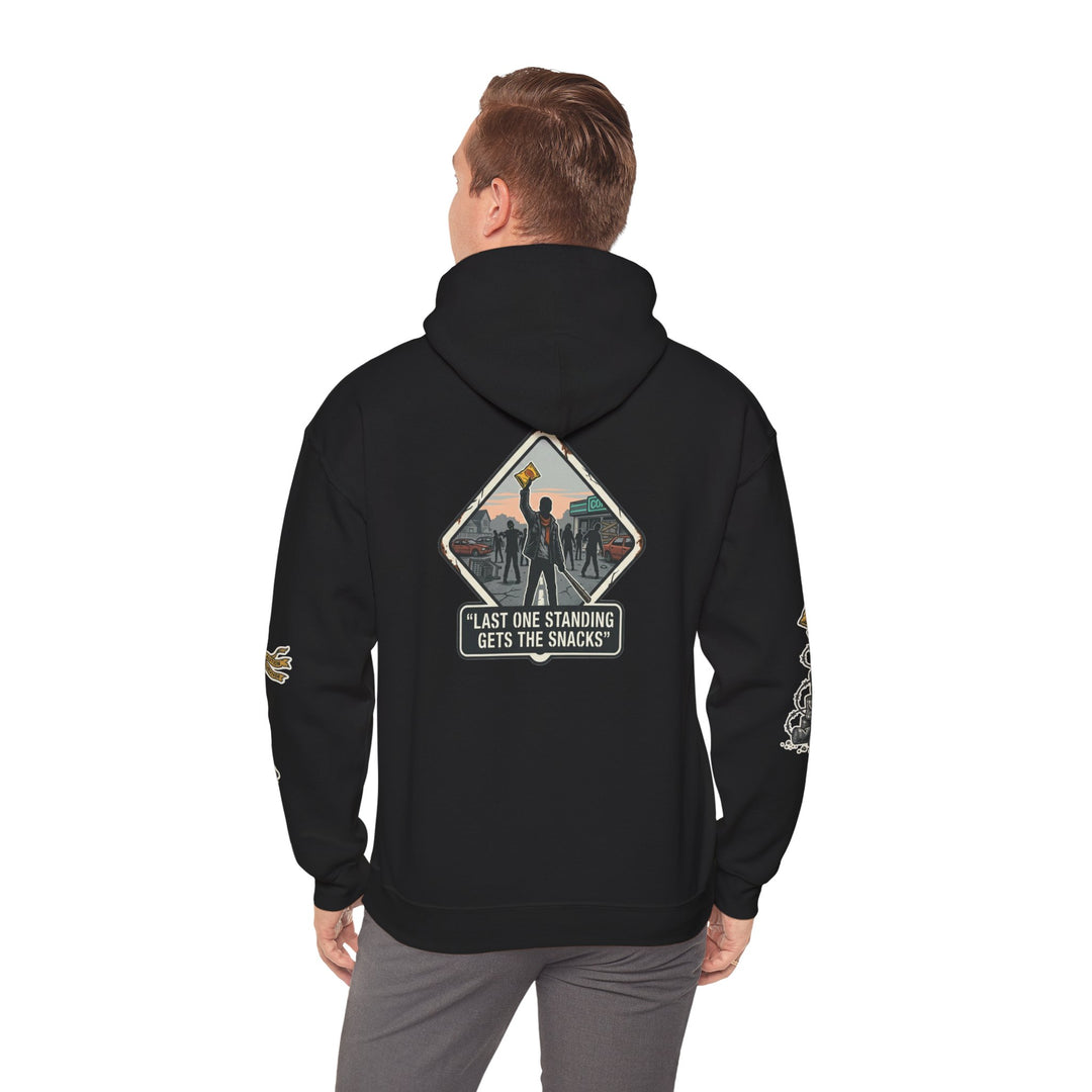 "Last One Standing Gets the Snacks" Unisex Hoodie
