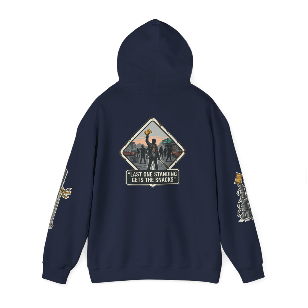 "Last One Standing Gets the Snacks" Unisex Hoodie