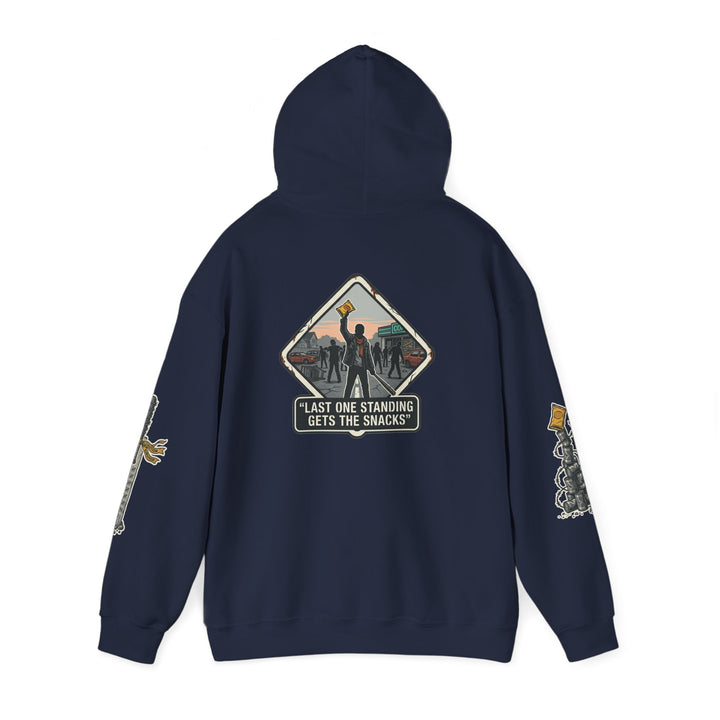 "Last One Standing Gets the Snacks" Unisex Hoodie
