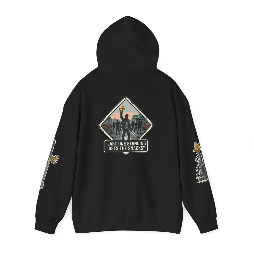 "Last One Standing Gets the Snacks" Unisex Hoodie
