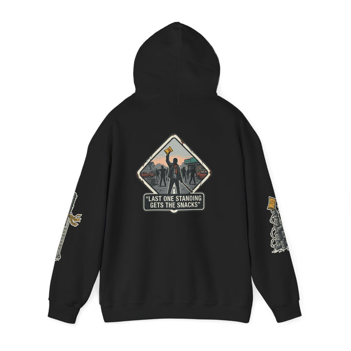 "Last One Standing Gets the Snacks" Unisex Hoodie