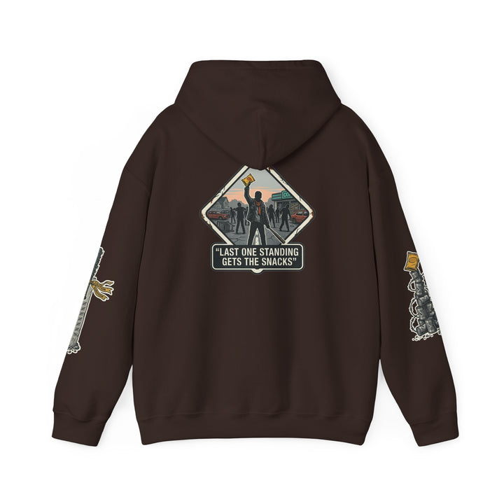 "Last One Standing Gets the Snacks" Unisex Hoodie