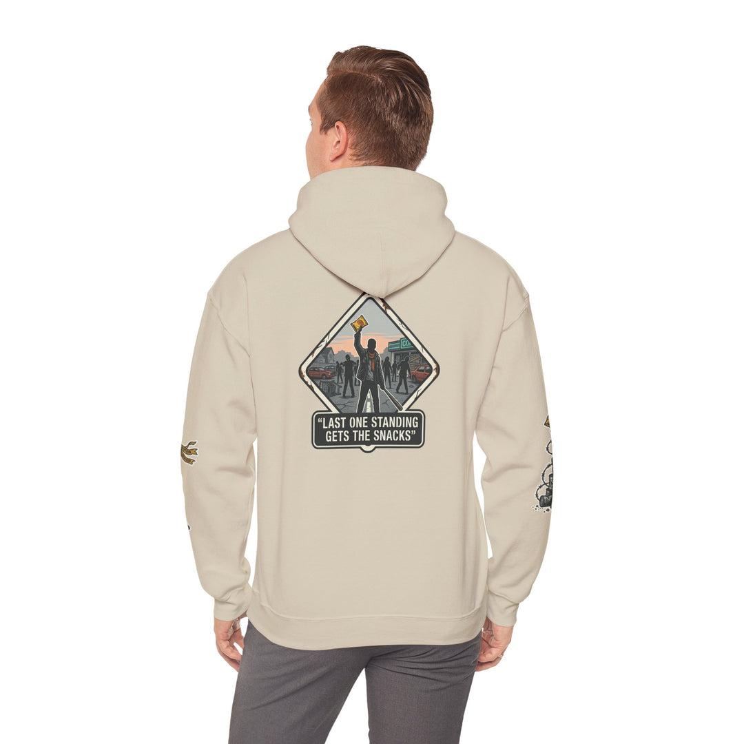 "Last One Standing Gets the Snacks" Unisex Hoodie