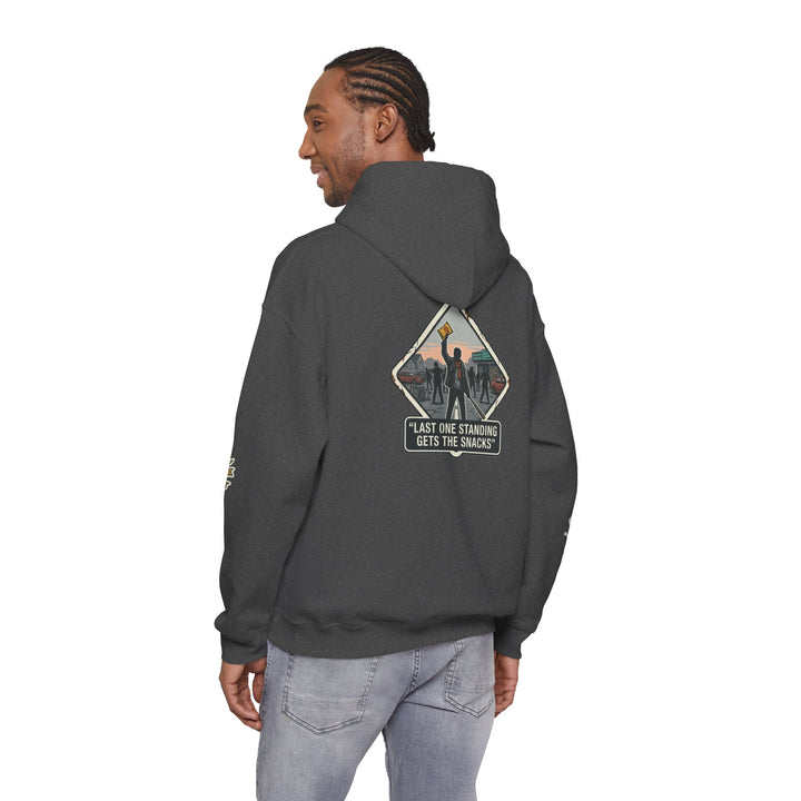 "Last One Standing Gets the Snacks" Unisex Hoodie