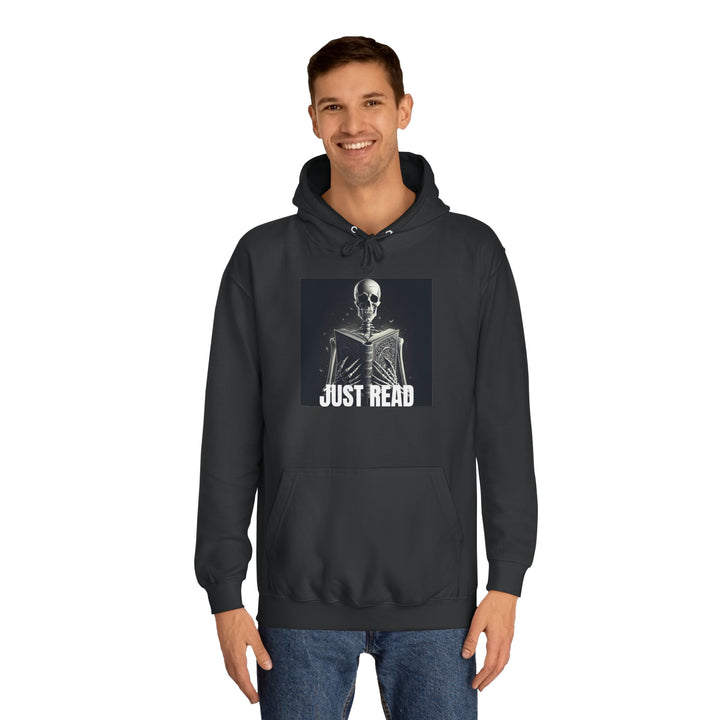 "Just Read" Unisex College Hoodie