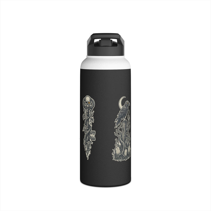"The Haunted Tour" Stainless Steel Water Bottle, Standard Lid