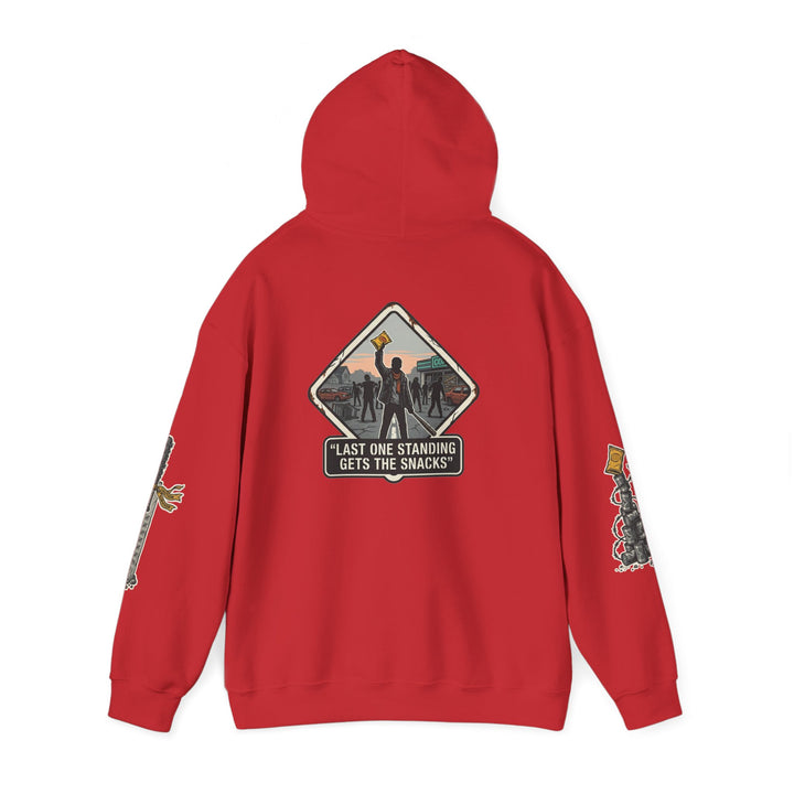 "Last One Standing Gets the Snacks" Unisex Hoodie