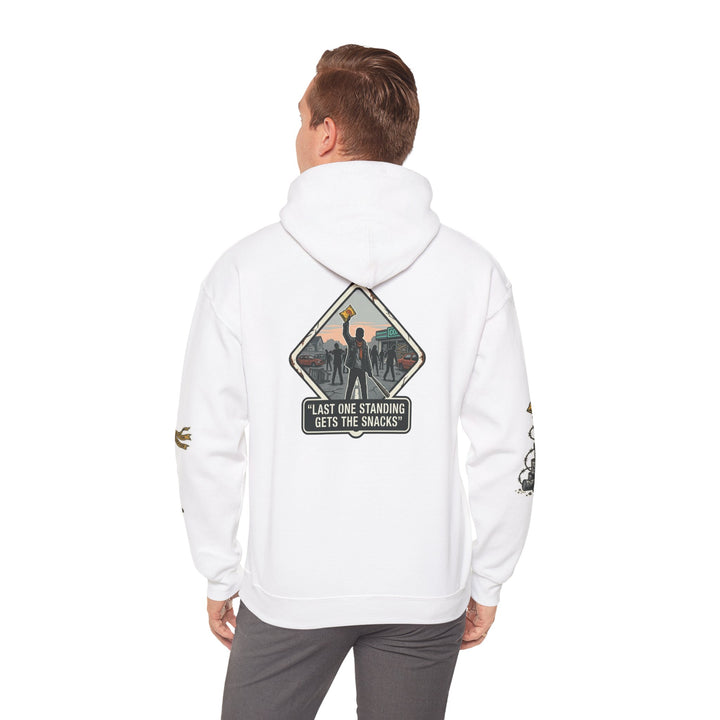 "Last One Standing Gets the Snacks" Unisex Hoodie