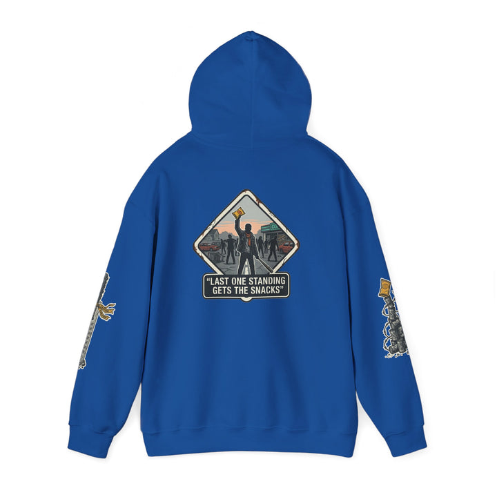 "Last One Standing Gets the Snacks" Unisex Hoodie