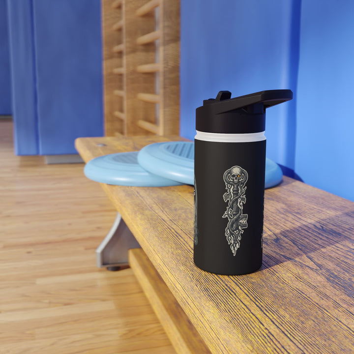"The Haunted Tour" Stainless Steel Water Bottle, Standard Lid
