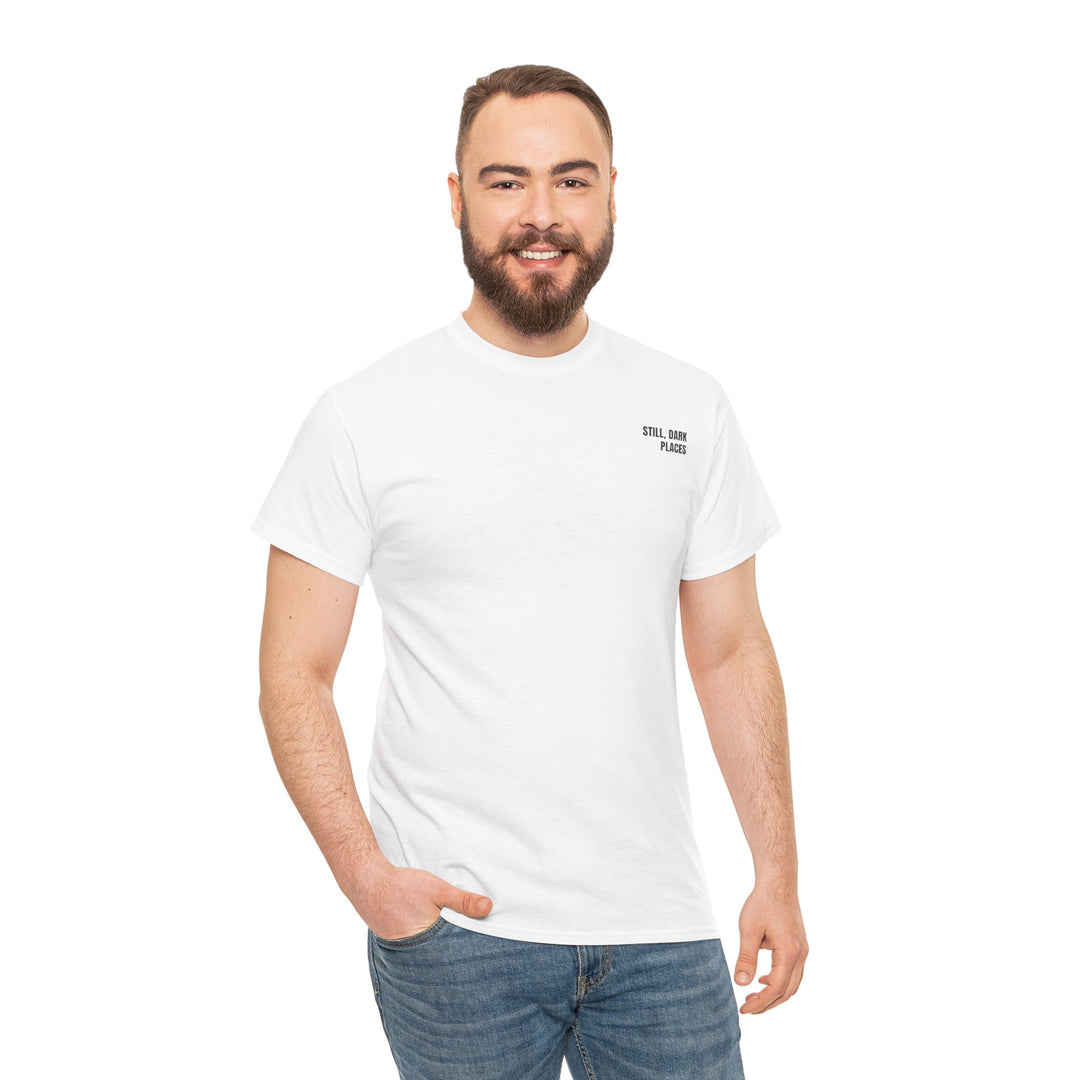 "I Survived Skull House" Unisex Heavy Cotton Tee
