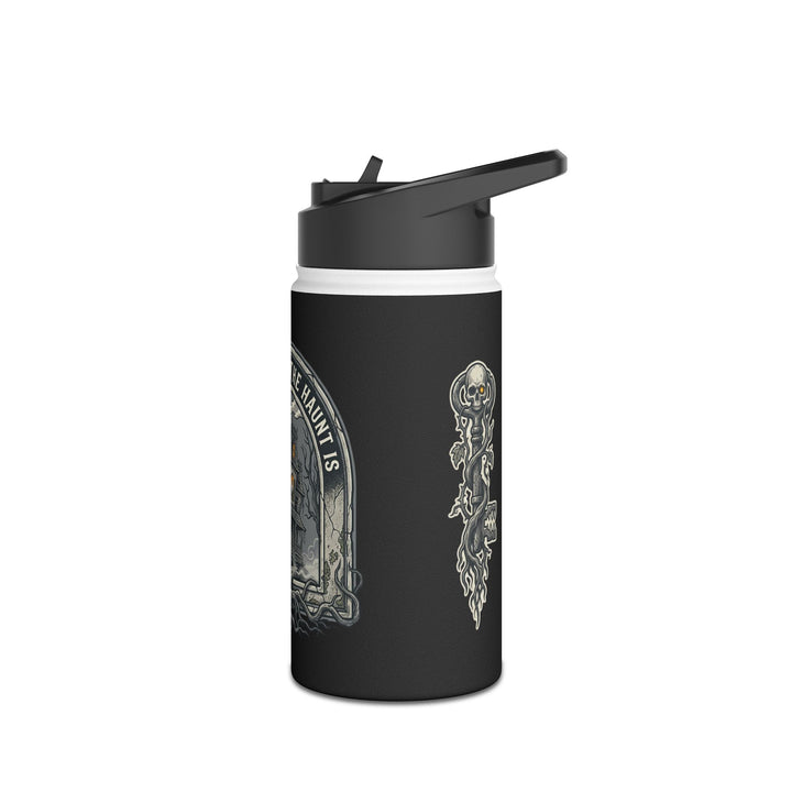 "The Haunted Tour" Stainless Steel Water Bottle, Standard Lid