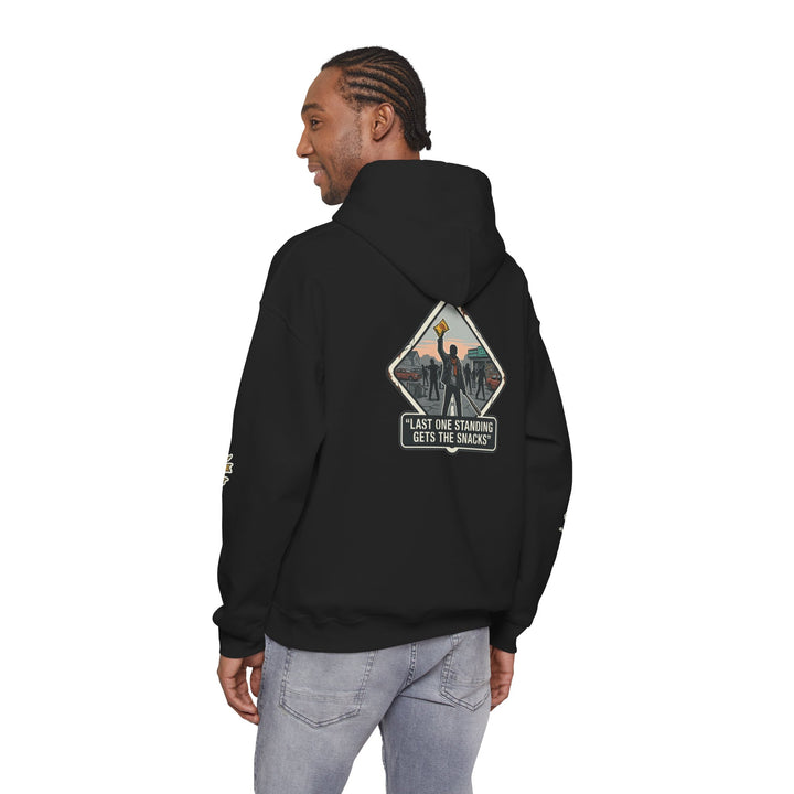 "Last One Standing Gets the Snacks" Unisex Hoodie